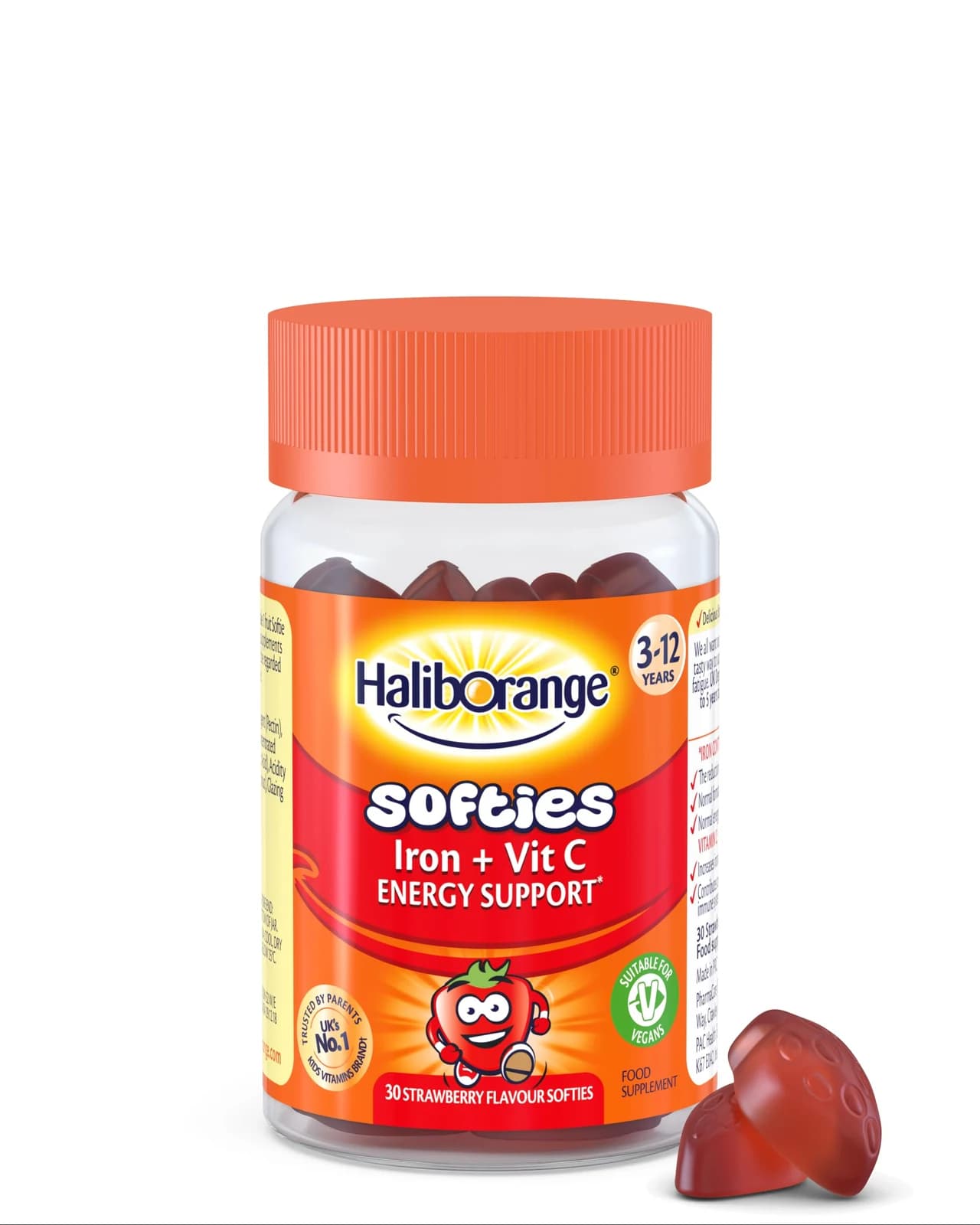 Softies Vitamin C Immune Support, 30 Blackcurrant Softies