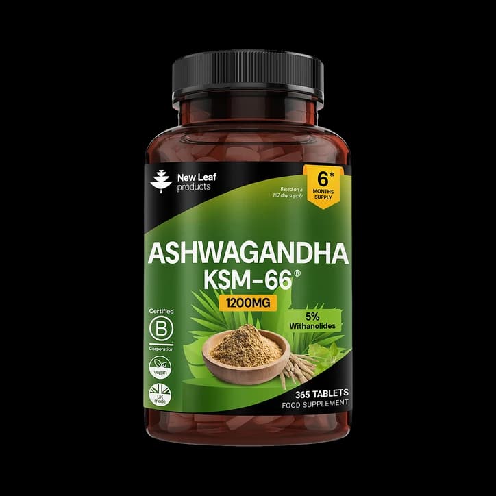 Ashwagandha Tablets, High Strength 2000mg Root, Men & Women, 365