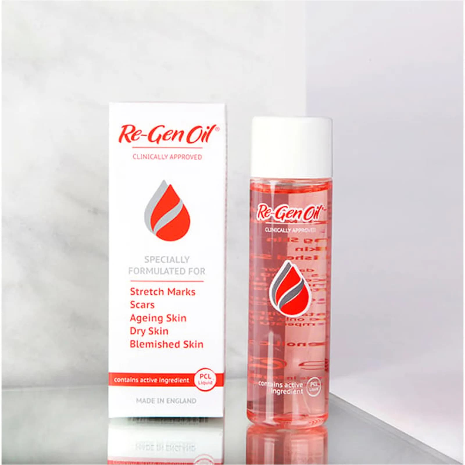 Re-Gen Oil for Stretchmarks, Scars, Aging Skin, Dry & Blemished Skin 125ml