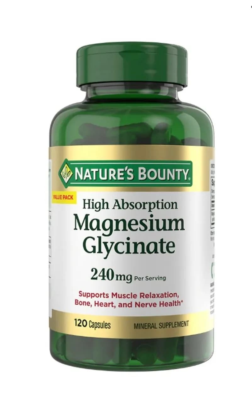Magnesium Glycinate 240 mg 120 Capsules