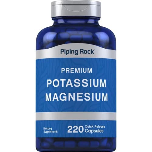 Piping Rock Potassium Magnesium 220 Quick Release Capsules