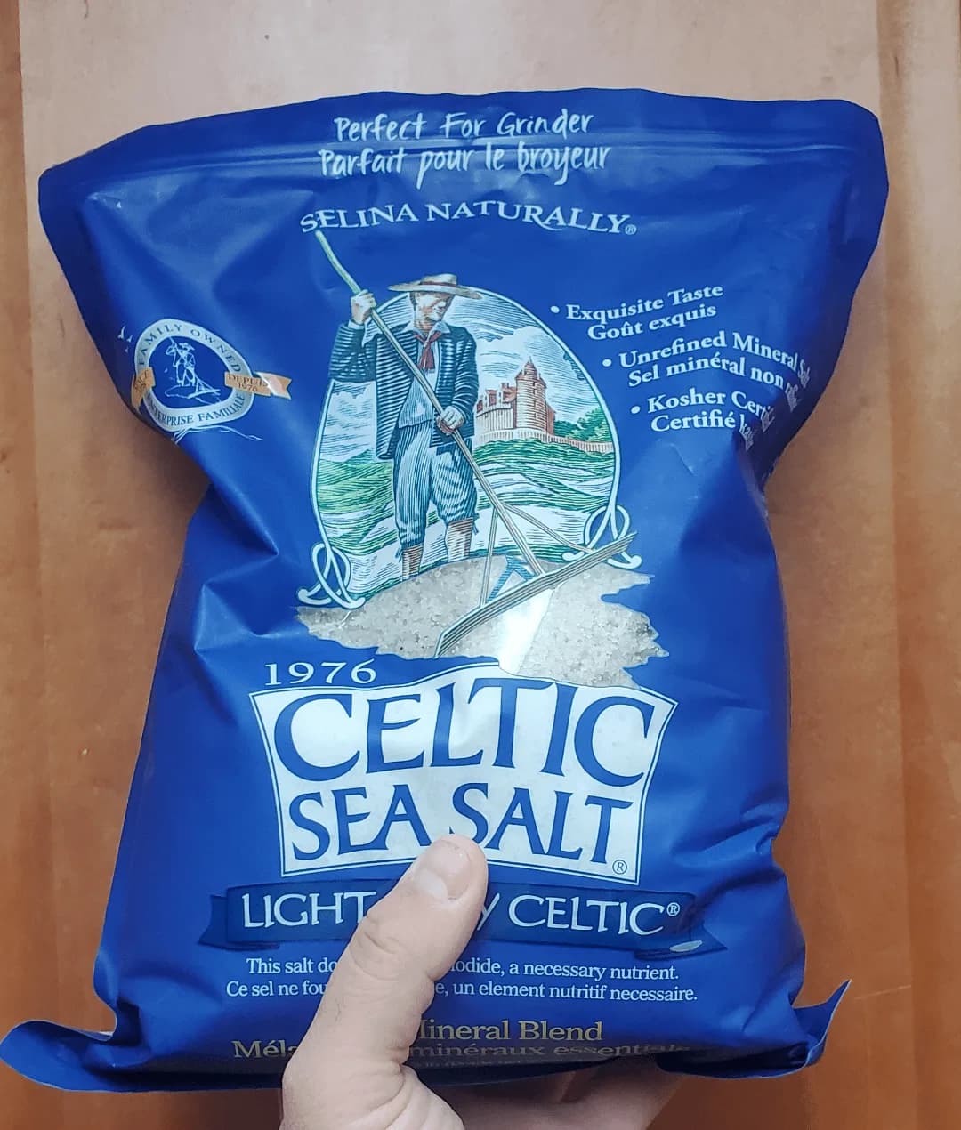 Selina Naturally Light Grey Celtic Sea Salt