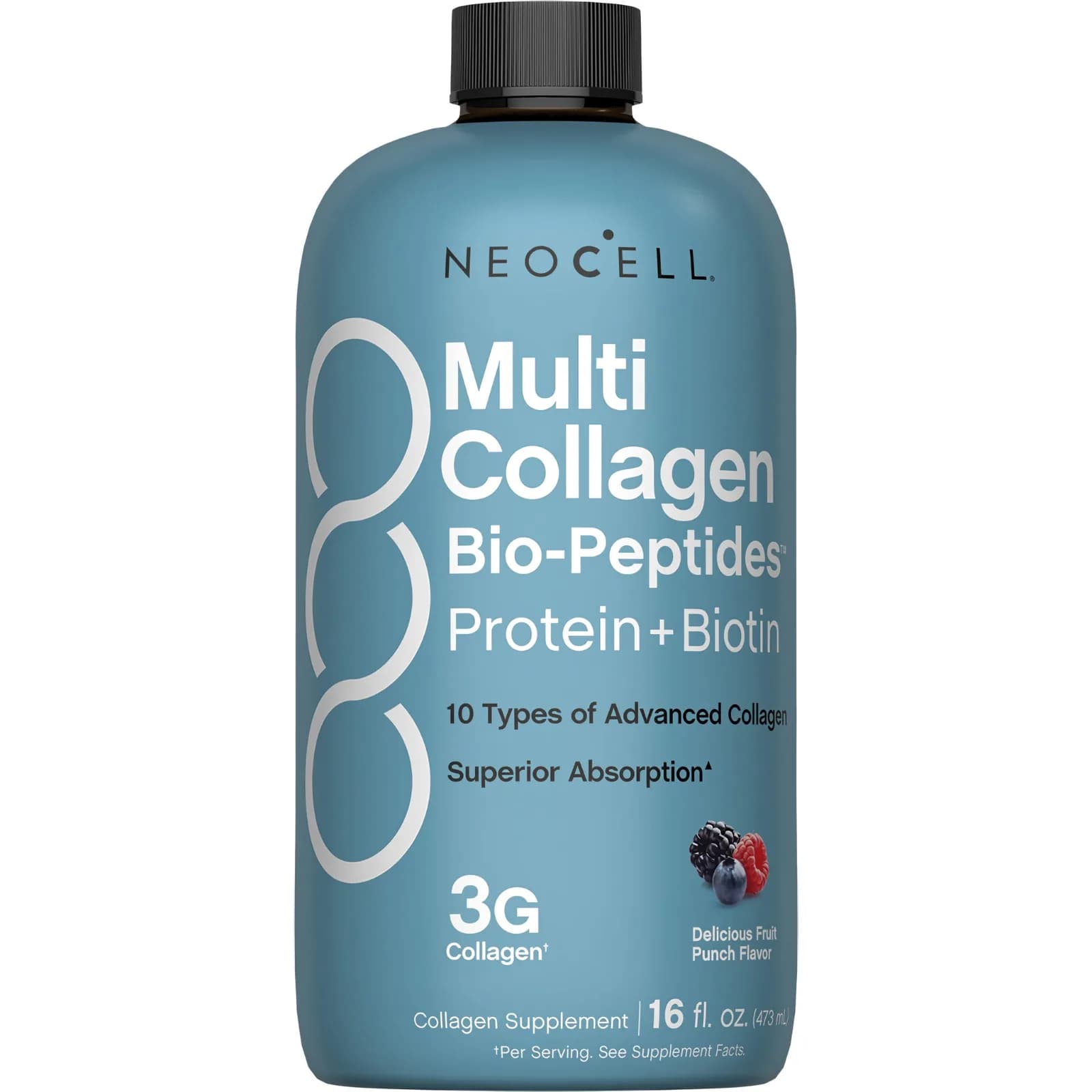 Multi Collagen Bio-Peptides Protein + Biotin