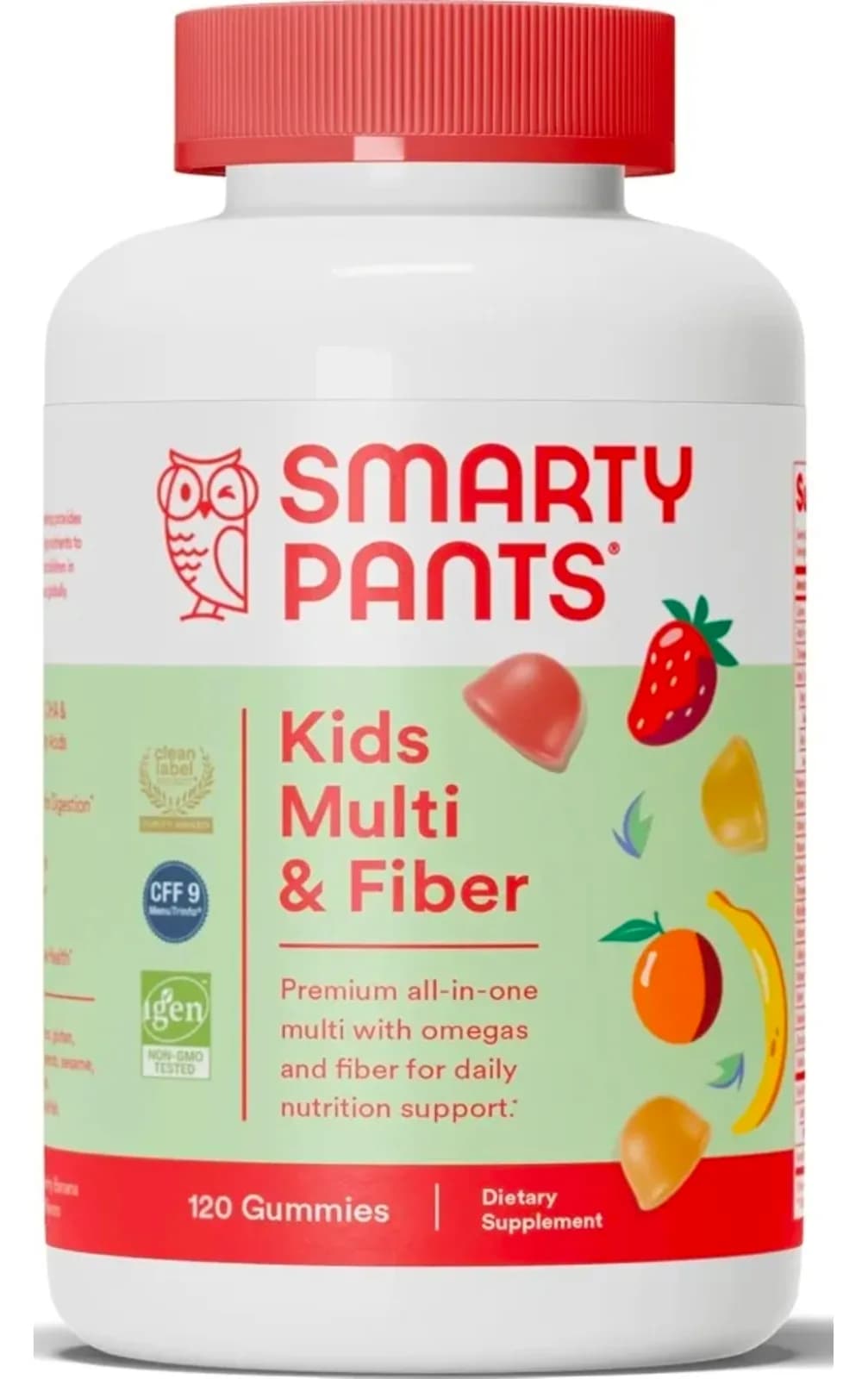 SmartyPants Kids Multi & Fiber 120 Gummies