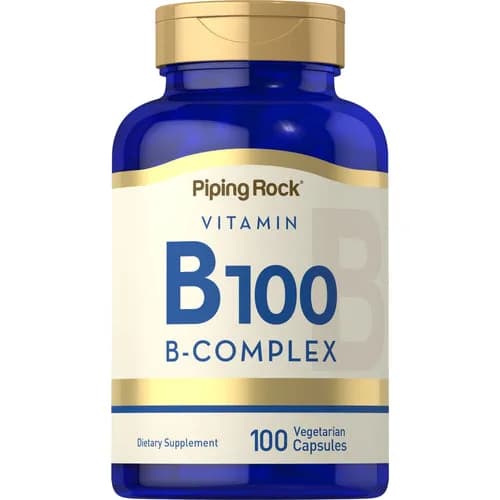 Vitamin B-100 Complex 100 Vegetarian Capsules