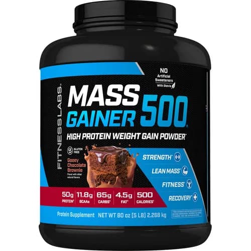 Mass Gainer 500 Gooey Chocolate Brownie 80 oz