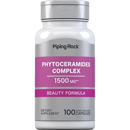 Phytoceramides Complex 1500 mg Beauty Formula 100 Quick Release Capsules