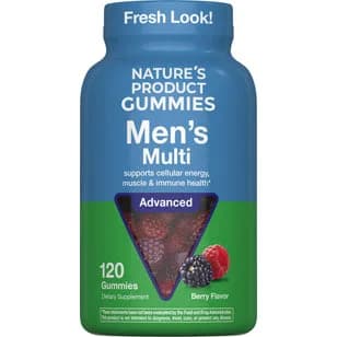 Men's Multi Advanced 120 Gummies