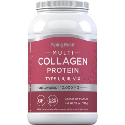 Multi Collagen Protein Type I, II, III, V, X Unflavored 32 oz (908 g)