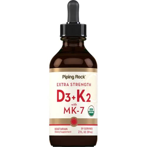 Vitamin D3 + K2 with MK-7 Liquid 2 fl. oz.