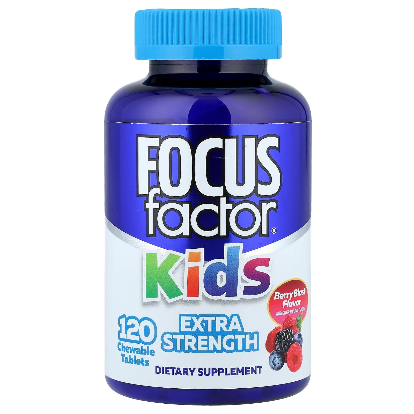 Focus Factor Kids Extra Strength 120 Chewable Tablets