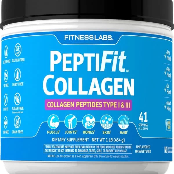 PeptiFit Collagen Type I & III 1 lb (454 g)